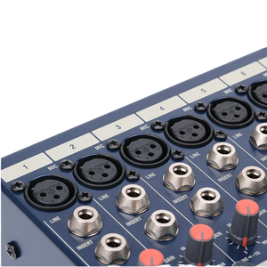 メタルシェル付き20チャンネルEFX20ミキサーコンソールパワーレコーディングスタジオミキサー - Product Image 2