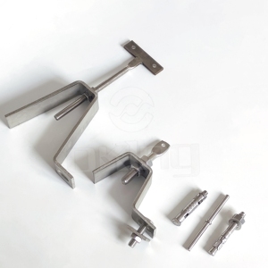 Sistema di fissaggio del rivestimento in pietra in acciaio inossidabile con angolo di marmo in metallo staffa tipo Z - Product Image 6