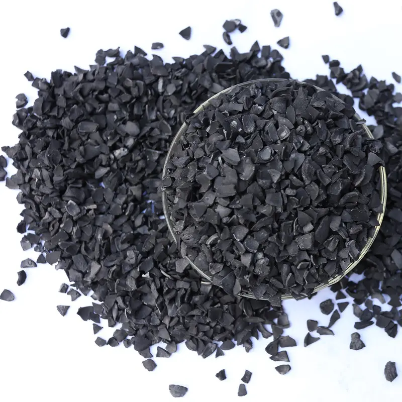 精製のための卸売ナットシェルバルク木材石炭ベースの活性炭金回収活性炭