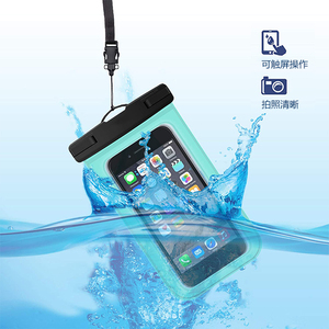 ShaiHai TPU Waterproof Cell Phone Bags IPX8 Dry Travelling Custom Cellphone <strong>Pouch</strong> Outdoor Mobile Phone Plastic Swim