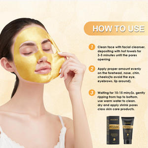 มาส์กหน้าทองคำ24K แบรนด์ตามแบบมาส์กหน้าทำจากดินเหนียวสีทอง24K - Product Image 5