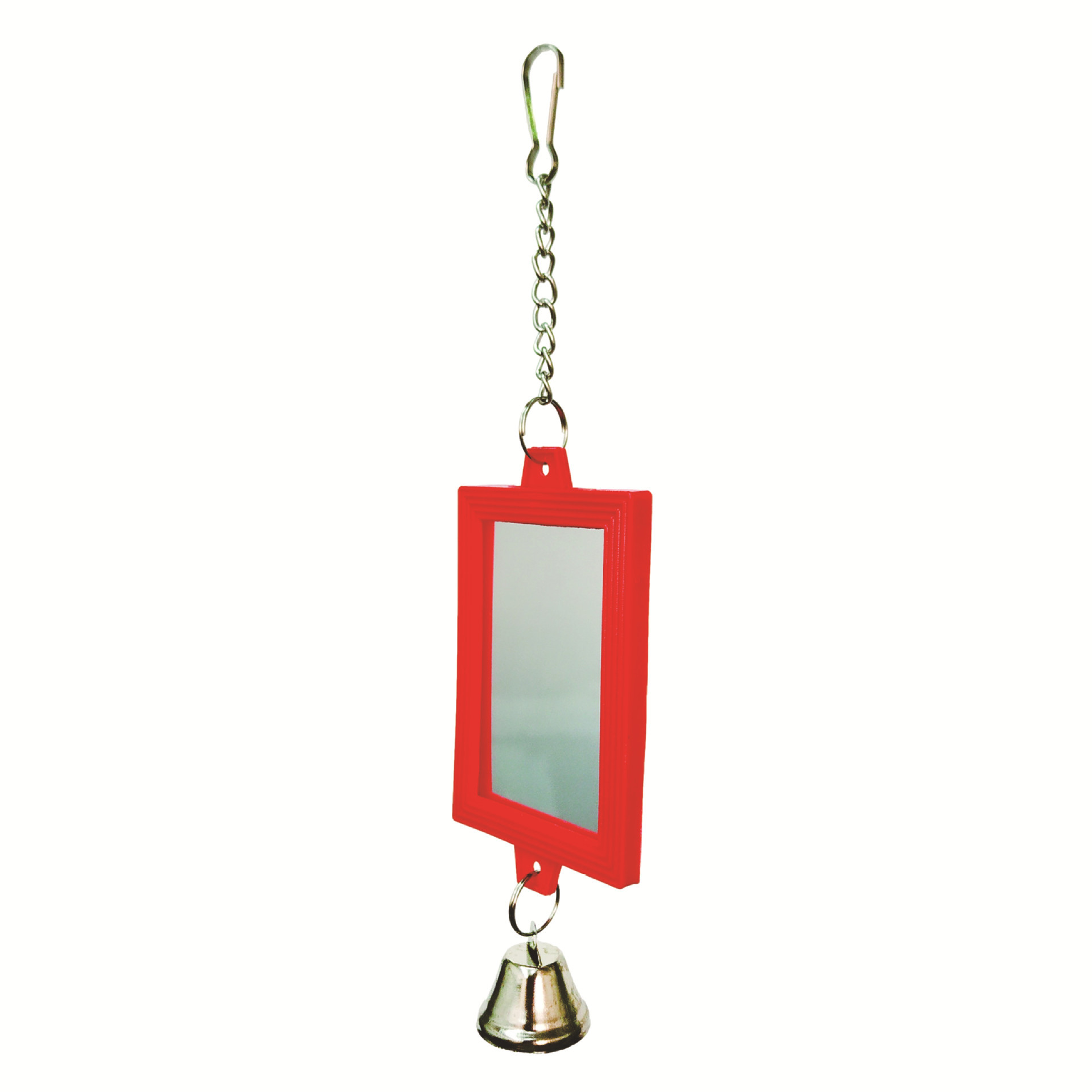Red square mirror 6*22cm/43g