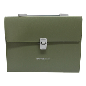 Carpeta de archivos expandible A4 profesional Carpeta de archivos expandible gris de 12 bolsillos - Product Image 2