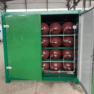 Gaz depolama için Ce sıkıştırılmış gaz CNG tankı tipi 4 doğal gaz CNG tüp paket konteyner - Product Image 6
