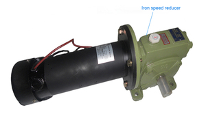กระปุกเกียร์เล็ก300W มอเตอร์ไฟฟ้ากระแสตรง24V โครงสร้างแม่เหล็กถาวรและเปลี่ยนแปรง - Product Image 6