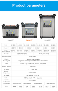 5.2kwh便携式电站太阳能家用太阳能发电机组 - Product Image 5