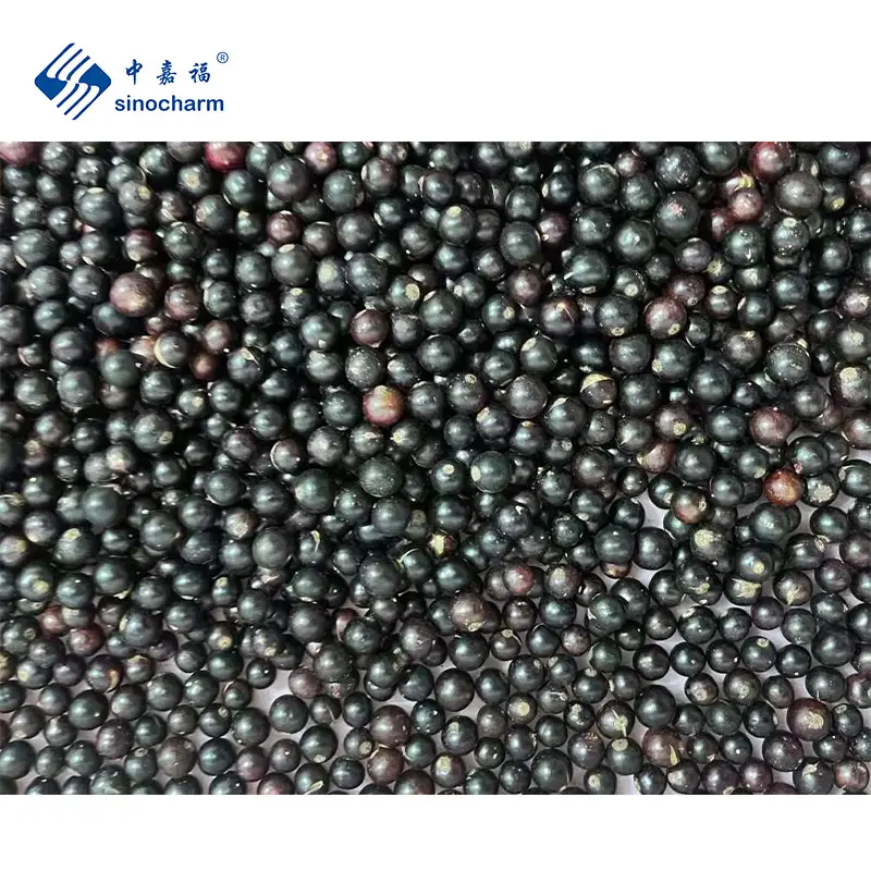 Sinocharm HACCP ngọt đông lạnh nho đen 14mm nhập khẩu chua iqf nho đen