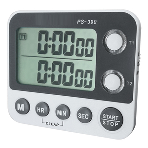 La serie PS di buona qualità utilizza un cronometro portatile con Timer per il conto alla rovescia a due canali - Product Image 3