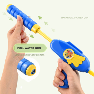 Yeni hızlı kapanış sırt çantası çekme su tabancası sulama blaster sağanak fışkırtma tabancası ile 1300ml kapasiteli tankı - Product Image 5