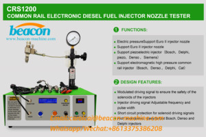 Beacon New Design Common Rail Diagnostic <strong>Tools</strong> Crs-1200 Checking Diesel Fuel Mechanical Injector Tester Machine - Product Image 6