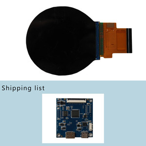 小显示器液晶2.1 "480X480 Ips 40Pin Mipi显示器2.1英寸圆形液晶显示器，带迷你高清Mi微型<span class=keywords><strong>Usb</strong></span>控制板