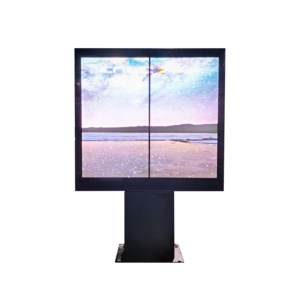 2021 nova movimentação através da placa digital de menu de assinatura, grande tela de propaganda de vídeo, suporte de chão, tela capacitiva ao ar livre