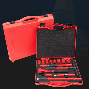台湾1000V 1/2断熱工具セットVde認定家庭用工具キット特殊ケースハンドパワーソースエクスプロイトメンテナンス - Product Image 2