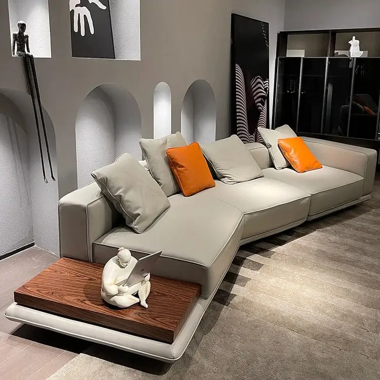 Mobília barata personalizada dos sofás Cores múltiplas Melhor grupo do sofá Sofá moderno do estilo luxuoso da sala de estar