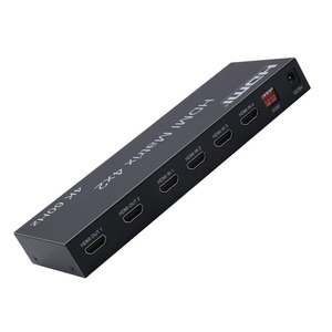 Sofly 4K Hdmi Matrix <strong>4</strong> <strong>Input</strong> 2 <strong>Output</strong> 4X2 Video Switcher With Audio Out Hdmi Matrix - Product Image 3