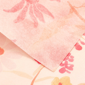 红蜘蛛百合图案薄纸包装纸花卉装饰礼品包装婚礼/派对/工艺