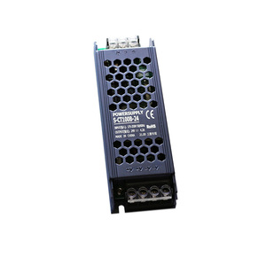 Alimentatore per ingegneria a striscia lunga a tensione regolata da 100W trasformatore da 220VAC a DC12V/24V/48V per barra luminosa a LED S-CT100B-12 - Product Image 4
