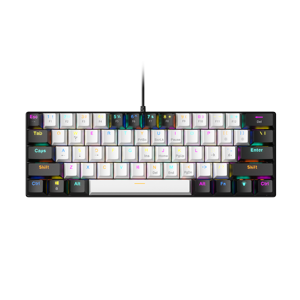 Manufacturer Customs 61 Keys TYPE-C <strong>Mechanical</strong> <strong>Keyboard</strong> with RGB Backlight Klavye Teclado <strong>Mechanical</strong> Gaming <strong>Keyboard</strong> for Desktop - Product Image 1