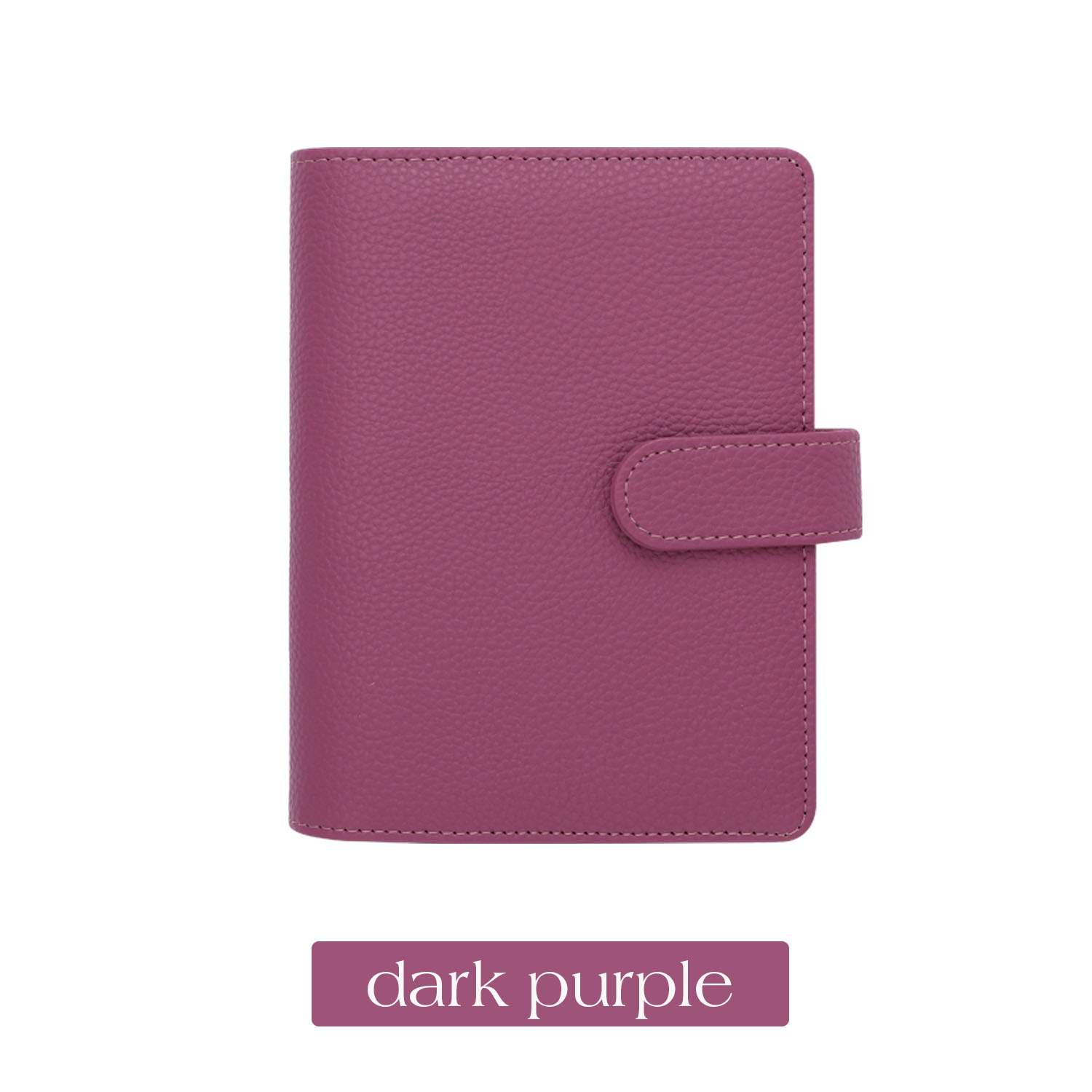 Dark Purple with Gold Rings