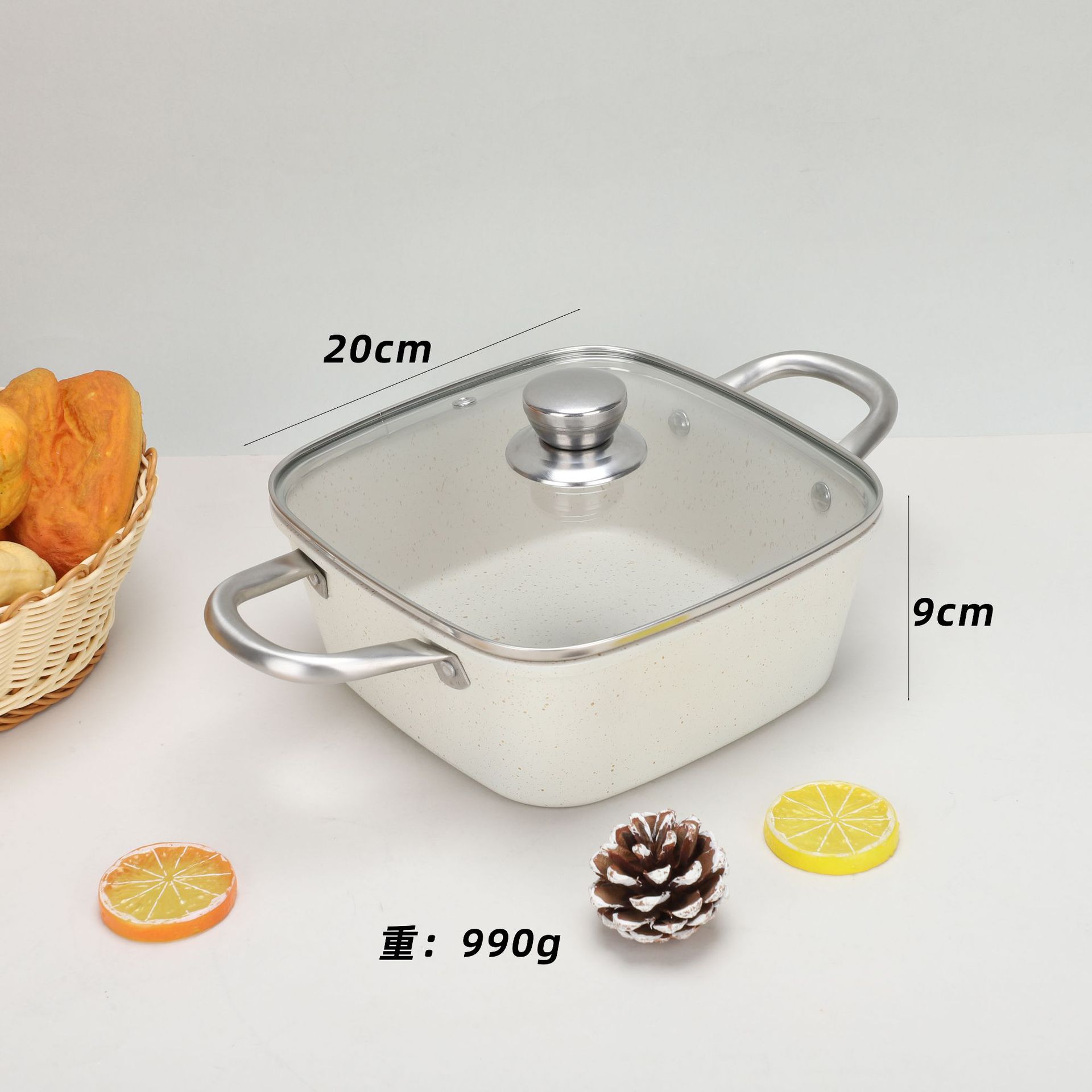 Beige 20cm Soup pot
