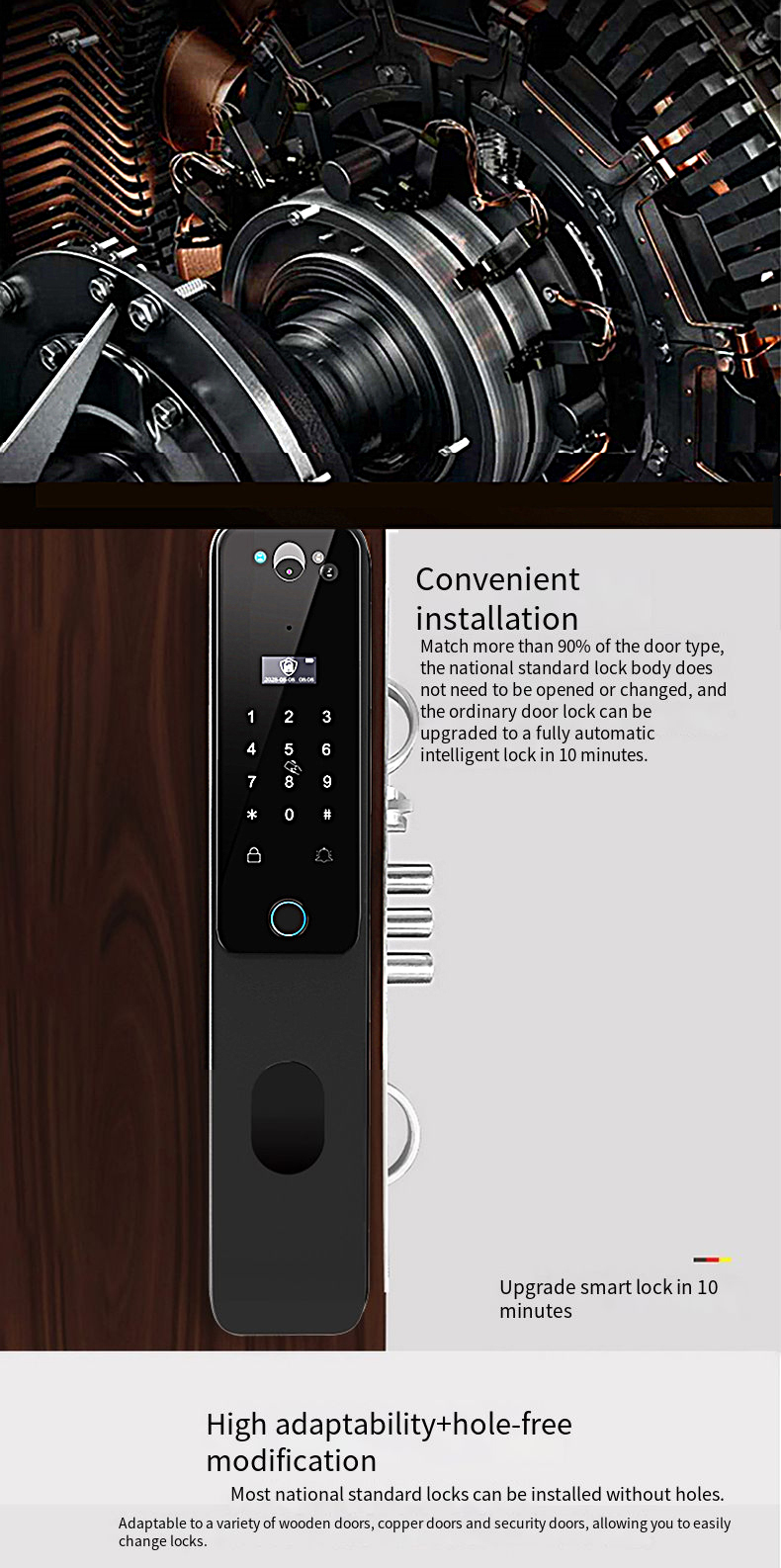 smart system home automation all system electronic door lock smart digital door lock door lock