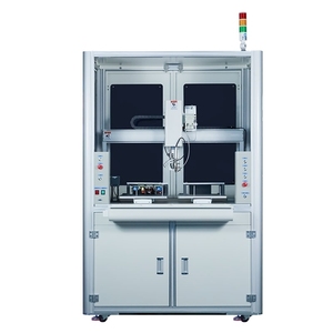 LED <span class=keywords><strong>PCB</strong></span> otomatik lehim makinesi için otomatik kaynak makinesi çift kafaları masaüstü lehim robotu
