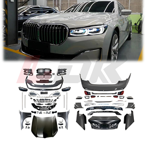 T-bodykit için BMW 7 serisi F01/F02 için 2008-2016 Facelift G11/G11 panelİ lüks stil Bodykit LED ışıkları ile tak ve çalıştır tampon - Product Image 1
