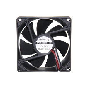 DC 12V 24V 80毫米8025 80x80x25mm毫米无刷直流轴向空气冷却无刷直流风扇 - Product Image 5