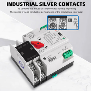 MCB Type Dual Power Automatic Transfer <strong>Switch</strong> 2P 4P 63A 100A <strong>125A</strong> ATS Circuit Breaker Electrical <strong>Switch</strong> - Product Image 4