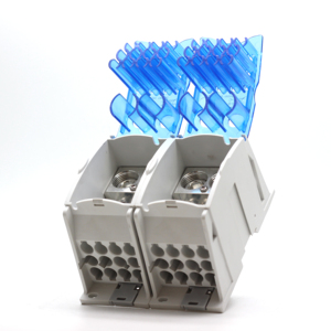 SMICO Clip de fácil fijación en riel DIN 630A Bloque de terminales de conducta de aluminio - Product Image 1