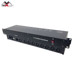 Dj profesional equipo 8 Port amplificador de señal Dmx divisor de luz controlador de salida para Led luz de la etapa - Product Image 4