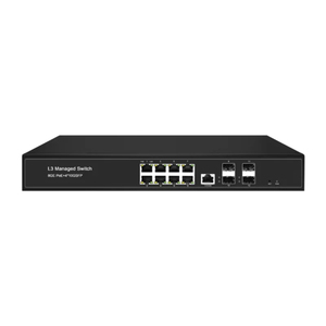 Özel Ethernet anahtarı Fiber anahtarı 8port SFP 100base FX 1port 10/100Base TX (SFP Modulel olmadan) 10G SFP anahtarı - Product Image 4