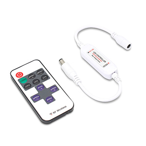 CE ROHS ile işık şeritleri için en iyi fiyat kablosuz RF mini 11 anahtar 2A LED denetleyici
