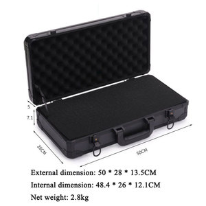 便携式专业铝包装手提箱工具箱硬盒储物盒 - Product Image 2