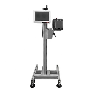Lasercodierer-Etikett Laserdrucker Automatische <span class=keywords><strong>Batch</strong></span>-Codierung druckmaschine