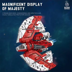 Custom Brick Set 99006 UCS T6-Shuttle Star Spacecraft Wars <strong>Battleship</strong> MOC DIY Assembly Bricks Model <strong>Toys</strong> Building Blocks Sets - Product Image 6
