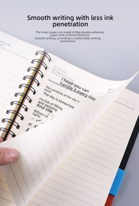 Custom Coil <strong>Notebook</strong> A5 <strong>Writing</strong> Book A6 Creative Hand Book A5\A6\B5 Spiral Style Paper Cover Student <strong>Exercise</strong> <strong>NoteBook</strong> - Product Image 6