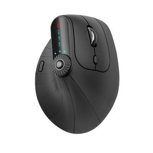 Combo de teclado y ratón inalámbrico ergonómico Jomaa, teclado recargable multidispositivo con reposamanos y ratón ergonómico vertical - Product Image 5