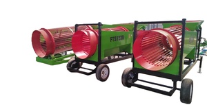 Màn hình trommel củi nặng với động cơ & bánh răng cho năng suất cao hoạt động dễ dàng và công suất 60m3/h - Product Image 3