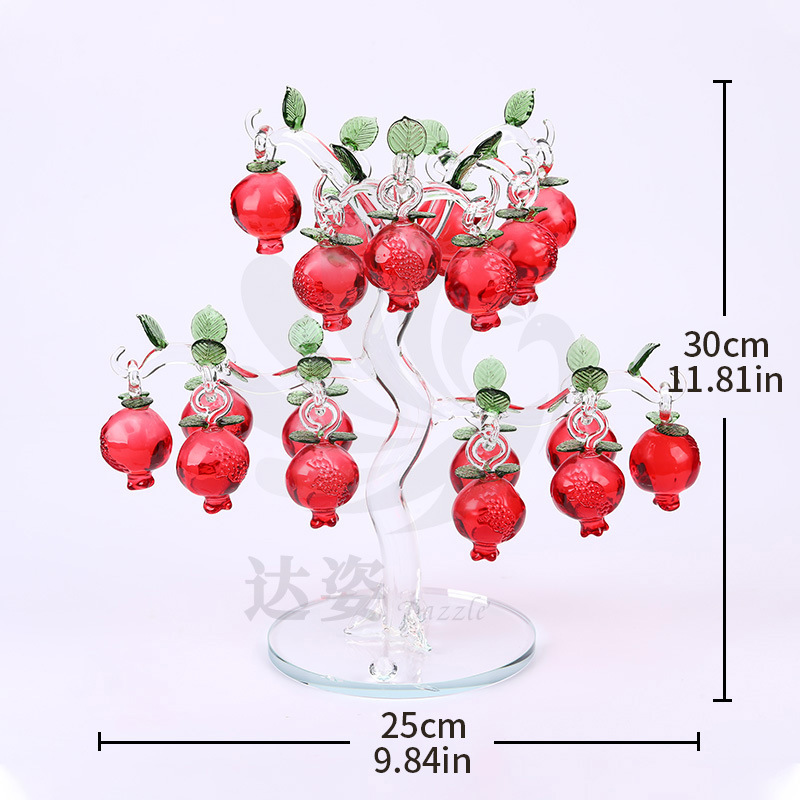 18 hanging pomegranate trees