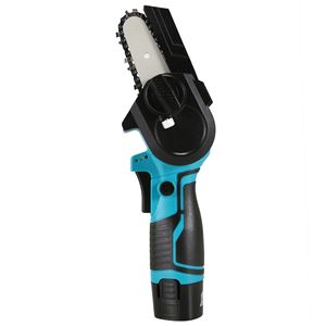 Toptan 18V lityum akülü elektrikli zincirli testereler ev küçük el testereleri için açık ağaç testere araçları ile iki pil - Product Image 1