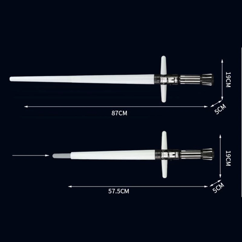 ดาบคอสเพลย์2025ของเล่นอนาคินสกายวอล์คเกอร์ไลท์เซเบอร์มีไฟ LED กะพริบเป็นของขวัญเด็กผู้ชาย lightsaber - Product Image 5