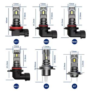 I7S H7 LED ไฟหน้าหลอดไฟลําแสงเดี่ยวหลอดไฟ 6000 Lumens สีขาว 6000 K CSP 3570 ชิปโดยใช้สําหรับระบบไฟอัตโนมัติหมอก - Product Image 5