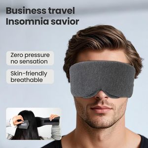 サイドスリーパースリープアイマスク,調整可能なモーダルデザイン,ゼロ圧力 & 鼻ライトブロッキング,不眠症援助 - Product Image 5