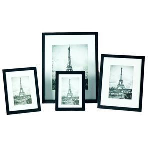 PVC fotoğraf çerçevesi 5 adet toptan DIY fotoğraf boyama için ahşap çatkı duvar kombinasyonu özel çerçeveleri asılı ev dekorasyon şeffaf - Product Image 5