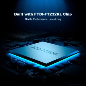 Xput USB2.0からシリアル9ピンDB9RS232メスアダプターコンバーターケーブル (Windows10用)