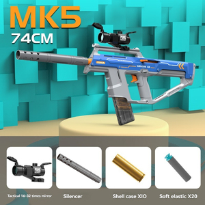 MK5玩具枪电动软子弹枪空壳弹出有趣的儿童户外射击游戏泡沫爆破器 - Product Image 6