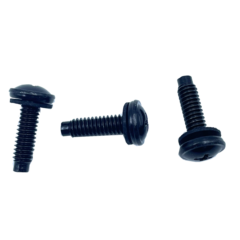 screw with nylon washer