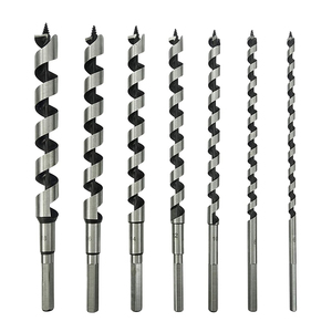 DZ 7pcs High Speed Steel Hex Shank Wood Auger Drill Bits 6/8/10/<strong>12</strong>/14/16/18mm for Deep Smooth Clean <strong>Holes</strong> Drilling