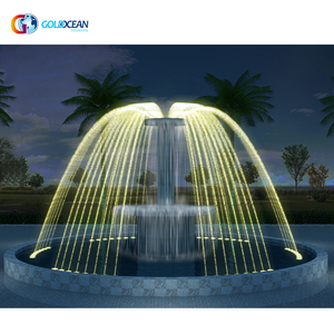 Free Design Outdoor Dia.9m Pool Program Control Water <strong>Fountain</strong> with Fire Jet <strong>Fountain</strong> - Product Image 5